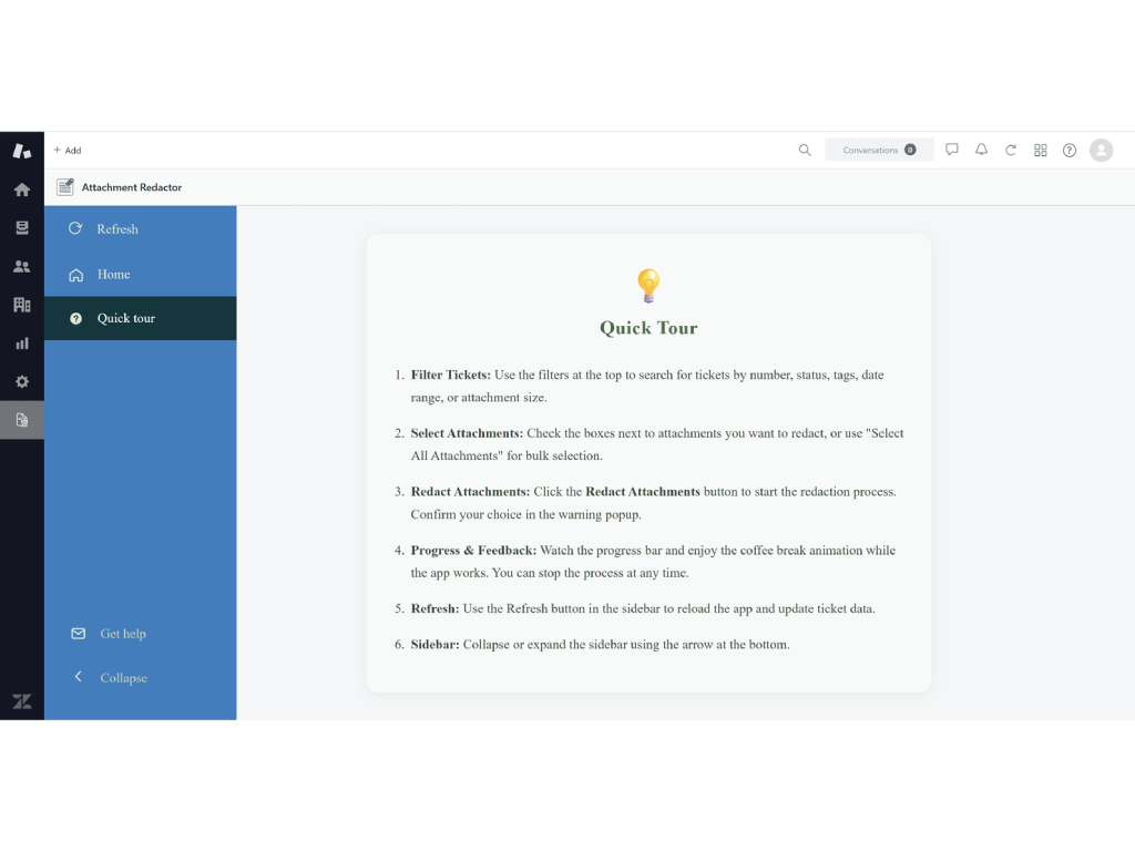 Preview image of app